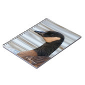 Profil einer Klingelgans Notizblock (Linke Seite)