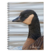 Profil einer Klingelgans Notizblock (Vorderseite)