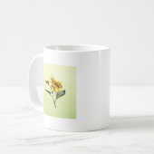 Profil einer SonnenblumeKaffeepause-Tasse Kaffeetasse (Vorderseite Links)