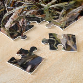 Profil eines Buff-Breasted Sandpipers am Strand Puzzle (Seite)