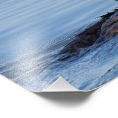 Profil eines Doppelkreuzes Kormorans Fotodruck (Ecke)