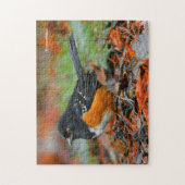 Profil eines Gepunkteten Zahnrads Puzzle (Vertikal)