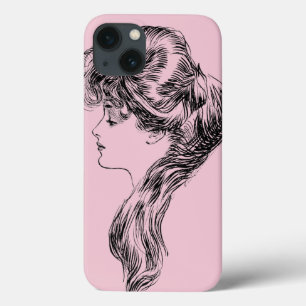 Profil eines Gibson-Mädchens, 1903 iPhone 13 Hülle