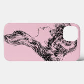 Profil eines Gibson-Mädchens, 1903 Case-Mate iPhone Hülle (Rückseite (Horizontal))
