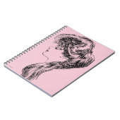 Profil eines Gibson-Mädchens, 1903 Notizblock (Linke Seite)