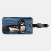 Profil eines Goldeneye Gepäckanhänger (Rückseite horizontal)