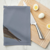 Profil eines männlichen Baumes Schlucken in der So Handtuch (Viertel Falte)