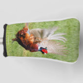 Profil eines Ring-Necked Pheasant Golf Headcover (Vorderseite)