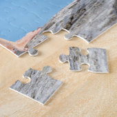 Profil eines schwarzen Austernfängers Puzzle (Seite)