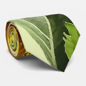 Profil eines Sonnenblumenkerns Krawatte (Gerollt)