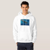 Profil eines Walhais, Indonesien Hoodie (Vorne ganz)