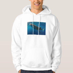 Profil eines Walhais, Indonesien Hoodie