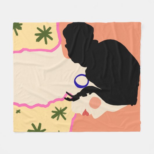 Profil Fleecedecke (Vorderseite (Horizontal))