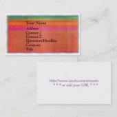 Profil-Geschäft Card3 Visitenkarte (Vorne/Hinten)