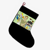 profil großer weihnachtsstrumpf (Vorderansicht (hängend))