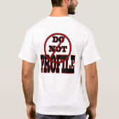 Profil nicht - Hemd T-Shirt (Rückseite)