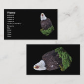 Profil oder Visitenkarte, Adler Visitenkarte (Vorne/Hinten)