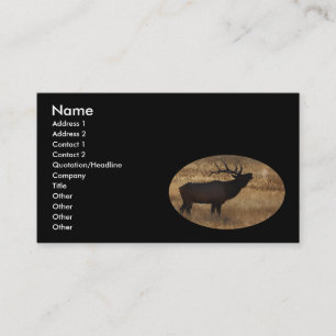 Profil oder Visitenkarte, Elchsignalhorn Visitenkarte