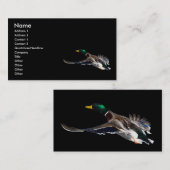 Profil oder Visitenkarte, Ente Visitenkarte (Vorne/Hinten)