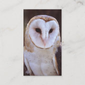 Profil oder Visitenkarte, Eule Visitenkarte (Rückseite)