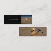 Profil oder Visitenkarte, Kran Mini Visitenkarte (Vorne/Hinten)