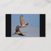 Profil oder Visitenkarte, Kranpaar Visitenkarte (Rückseite)