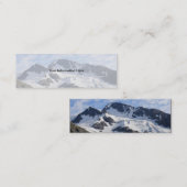 Profil oder Visitenkarte, Landschaft Mini Visitenkarte (Vorne/Hinten)