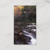 Profil oder Visitenkarte, Landschaft u. Kaskade Visitenkarte (Rückseite)