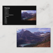 Profil oder Visitenkarte, Landschaft Visitenkarte (Vorne/Hinten)