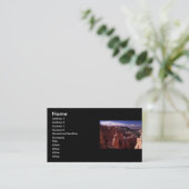 Profil oder Visitenkarte, Landschaft Visitenkarte (Stehend Vorderseite)