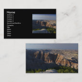 Profil oder Visitenkarte, Landschaft Visitenkarte (Vorne/Hinten)