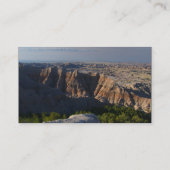 Profil oder Visitenkarte, Landschaft Visitenkarte (Rückseite)