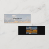 Profil oder Visitenkarte, oxbow Biegung Mini Visitenkarte (Vorne/Hinten)