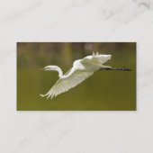 Profil oder Visitenkarte, Reiher Visitenkarte (Rückseite)