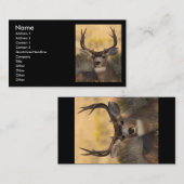 Profil oder Visitenkarte, Rotwild Visitenkarte (Vorne/Hinten)