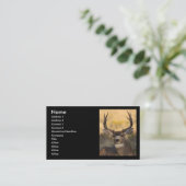 Profil oder Visitenkarte, Rotwild Visitenkarte (Stehend Vorderseite)