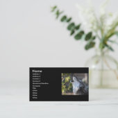 Profil oder Visitenkarte, Wolf Visitenkarte (Stehend Vorderseite)
