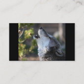 Profil oder Visitenkarte, Wolf Visitenkarte (Rückseite)