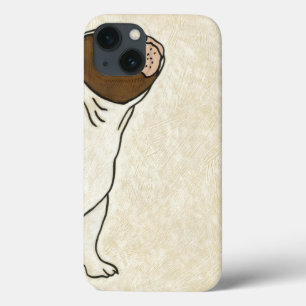 Profil of French Bulldog Looking Up Case-Mate iPhone Hülle