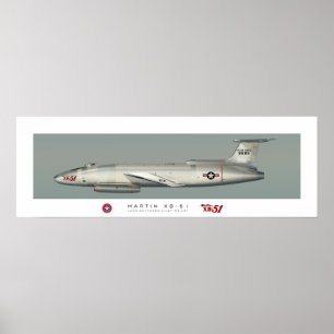 Profil-Plakat Martins XB-51 Poster