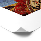 Profil Portrait von Antonio Di Jacopo Pollaiuolo Poster (Ecke)