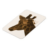 Profil Reticulate Giraffe Magnet (Linke Seite)