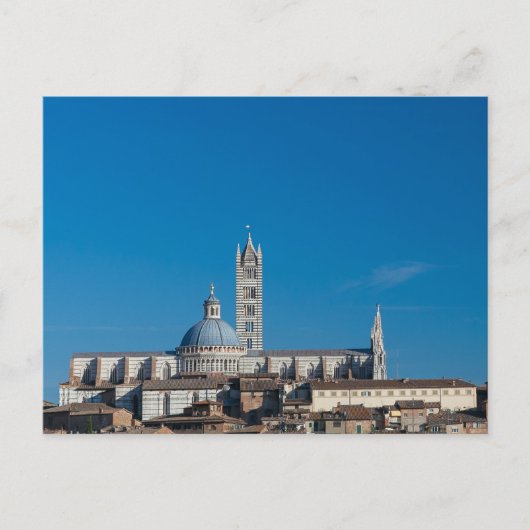 Profil Siena Dome, Italien Postkarte (Vorderseite)