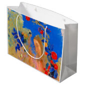 Profil unter einem Pfeil, Redon Große Geschenktüte (Rückseite Schrägansicht)