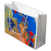 Profil unter einem Pfeil, Redon Große Geschenktüte (Vorderseite Schrägansicht)