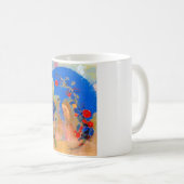 Profil unter einem Pfeil, Redon Kaffeetasse (VorderseiteRechts)