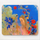 Profil unter einem Pfeil, Redon Mousepad (Vorne)