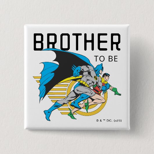 Profil von Batman und Robin | Bruder Button (Vorderseite)