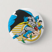 Profil von Batman und Robin Button (Vorderseite)