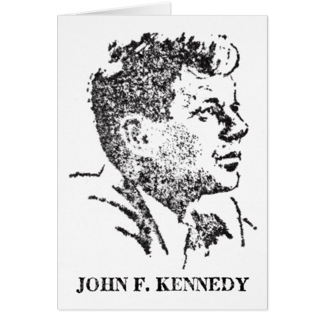 Profil von John F. Kennedy 1963 (Vorne)